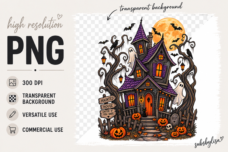 Haunted House PNG
