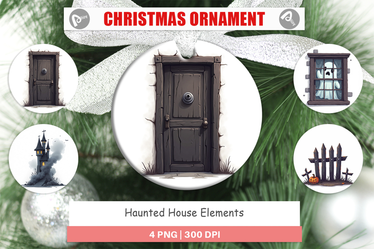 Ornament Haunted House Elements