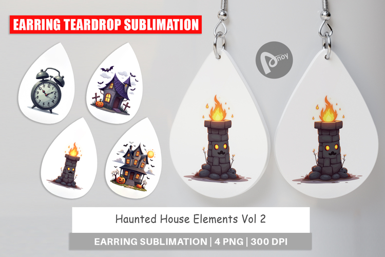 Earring Haunted House Elements