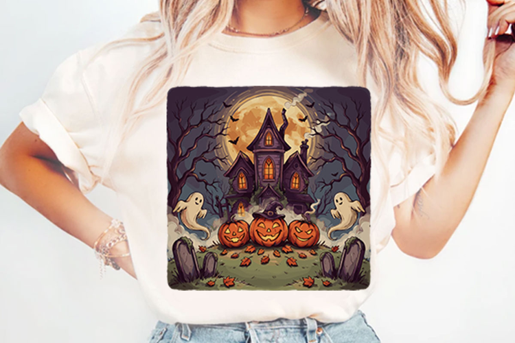 Haunted House Halloween PNG Designs