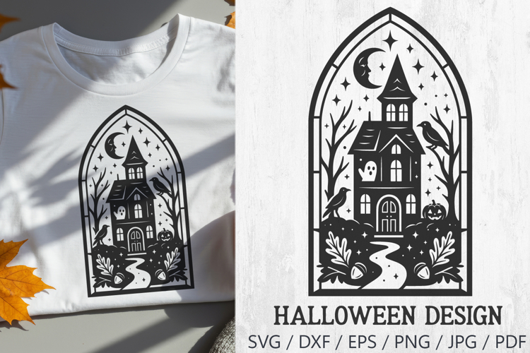 Haunted House Clipart Image 2