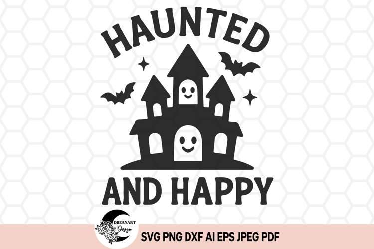 Haunted House SVG design | Halloween SVG & Clipart