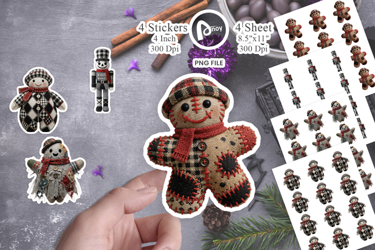 Haunted Macabre Toybox Dolls Sticker