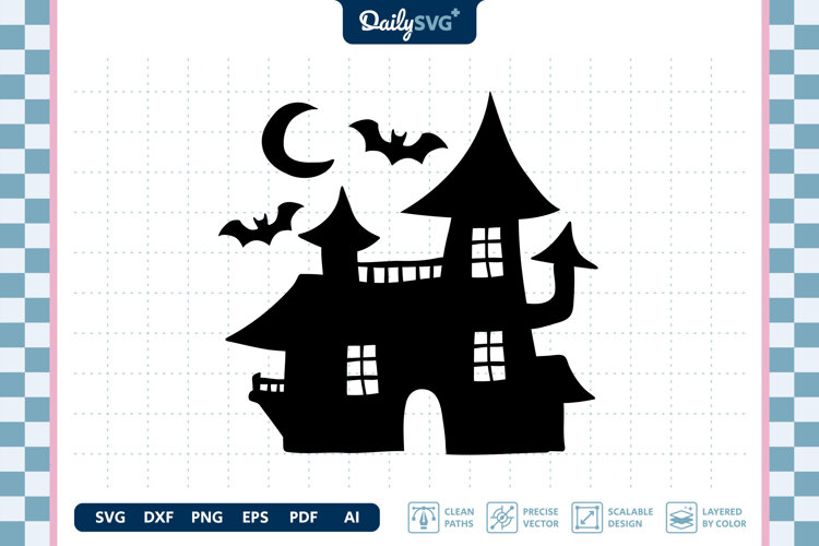 Halloween SVG Spooky Cut File for DIY Crafts example image 1