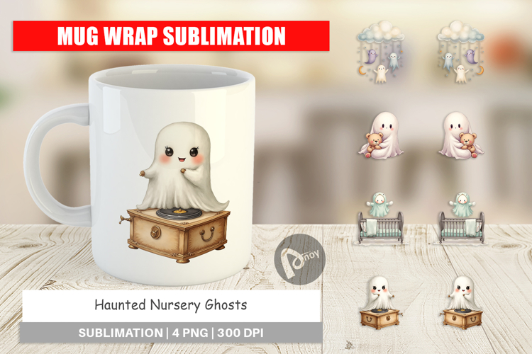 Ghosts Clipart Image 12