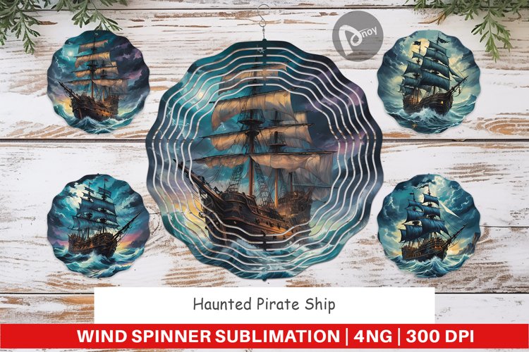 Wind Spinner Pirate Ship example image 1