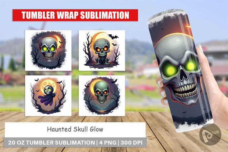 Halloween Tumbler Wrap