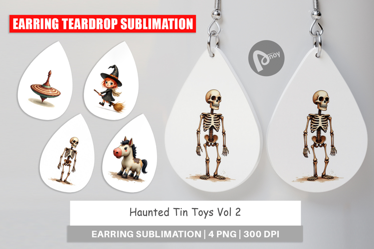 Haunted Toys Earring