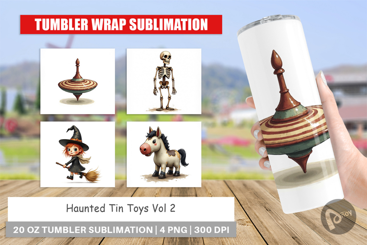 Haunted Toys Tumbler