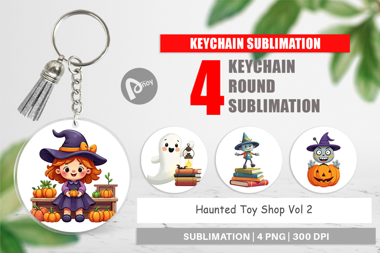 Keychain Haunted Toy Shop