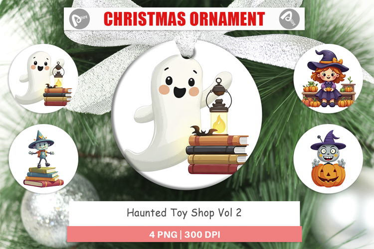 Ornament Haunted Toy Shop