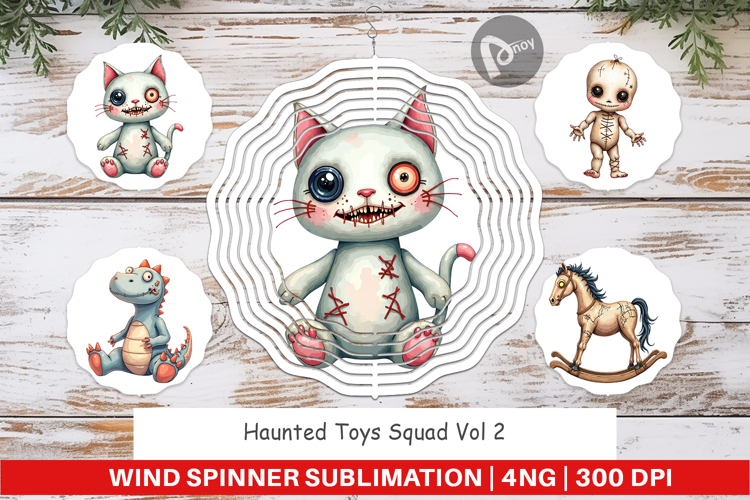 Wind Spinner Haunted Toy Squad