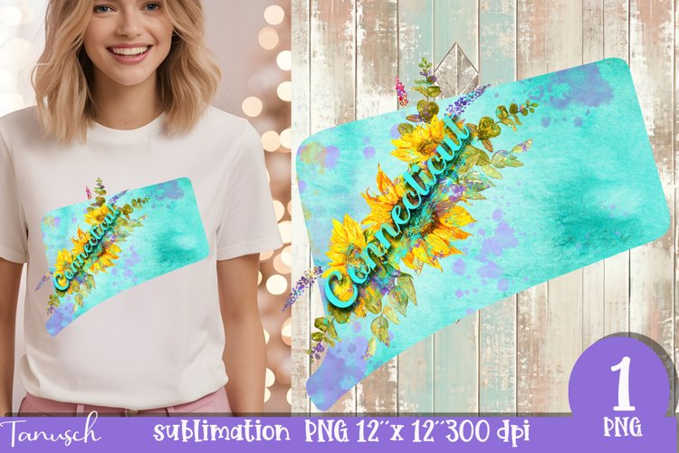 Watercolor Sunflower Clipart