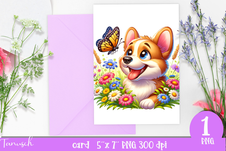 Cute Puppy Clipart Image 24