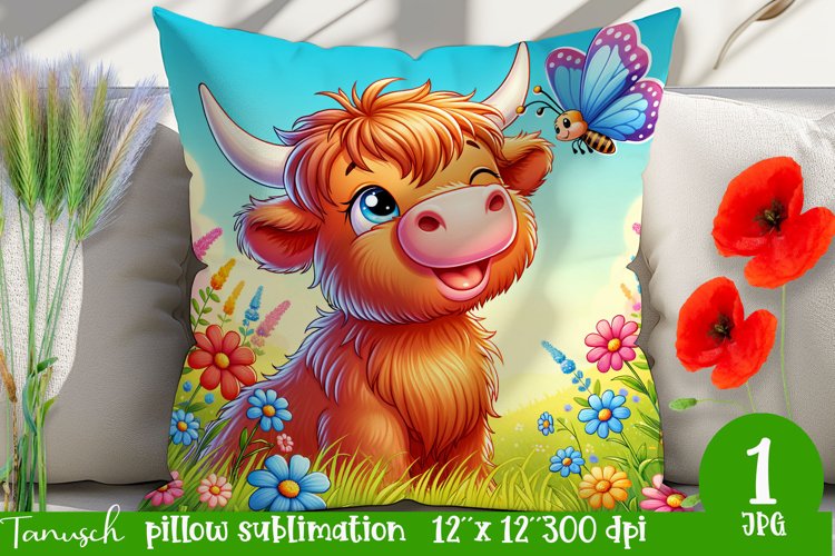Highland Cow Clipart Image 5