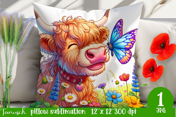Highland Cow Clipart Image 3