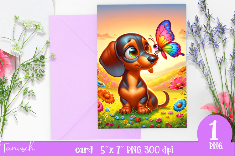 Cute Puppy Clipart Image 7