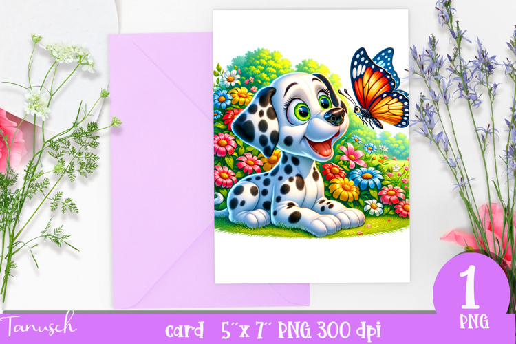 Dalmatian Clipart Image 10