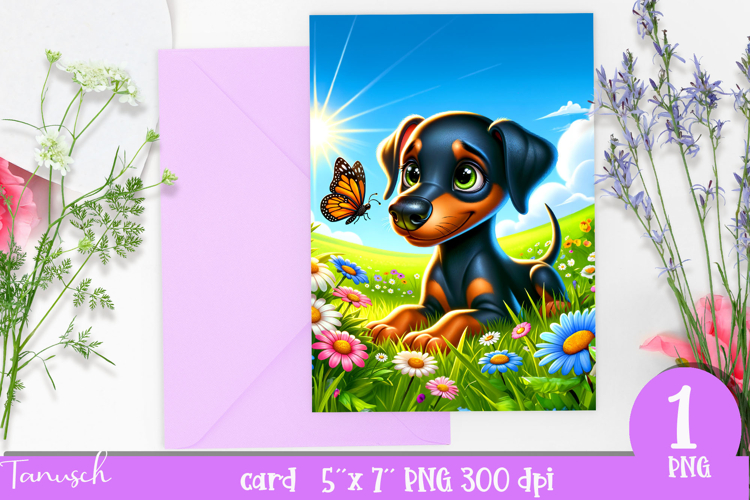 Cute Puppy Clipart Image 18