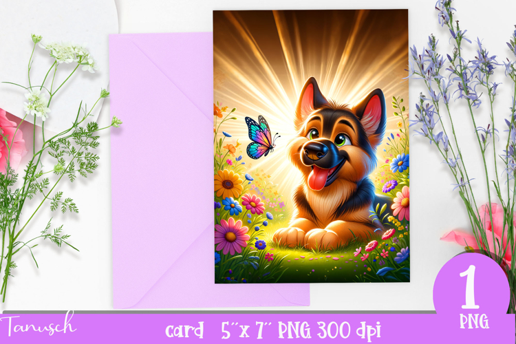 Cute Puppy Clipart Image 6