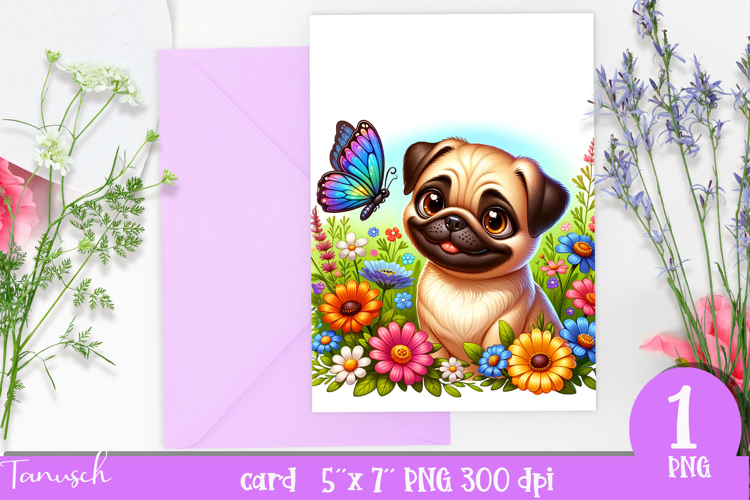 Cute Puppy Clipart Image 23