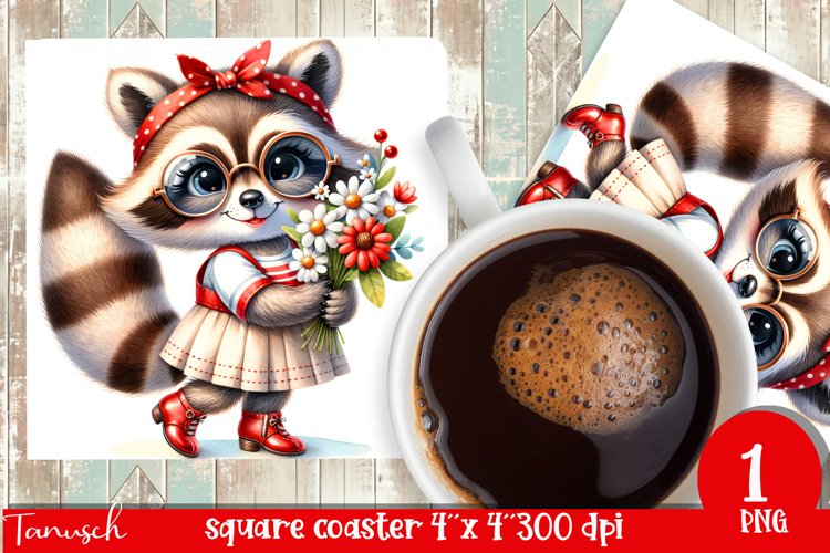 Raccoon Clipart Image 9