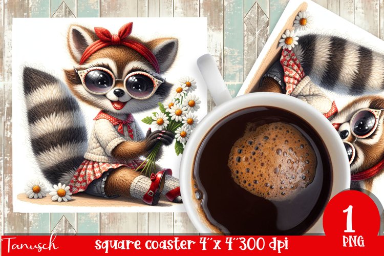 Raccoon Clipart Image 8