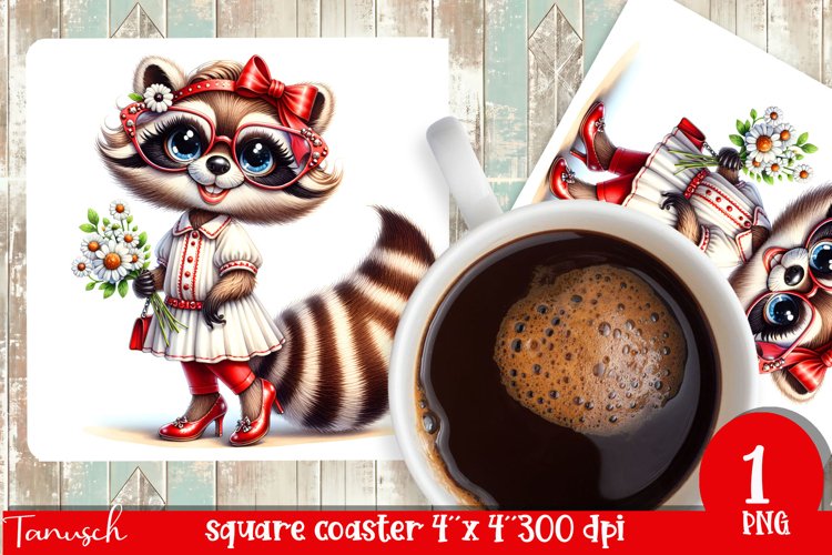 Raccoon Clipart Image 7