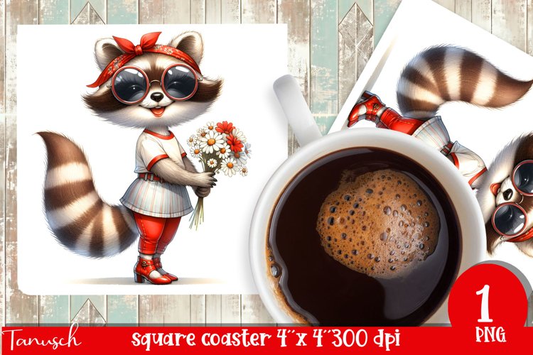 Raccoon Clipart Image 6