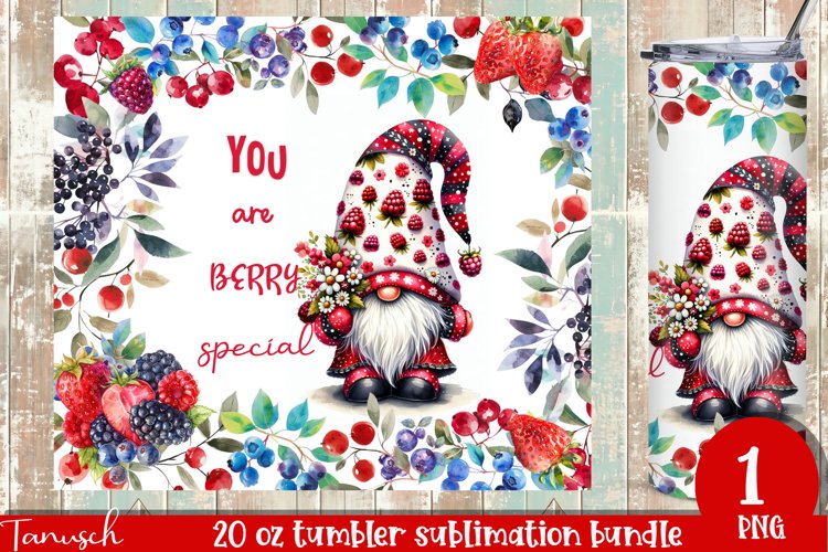 Strawberry Watercolor  Image 6