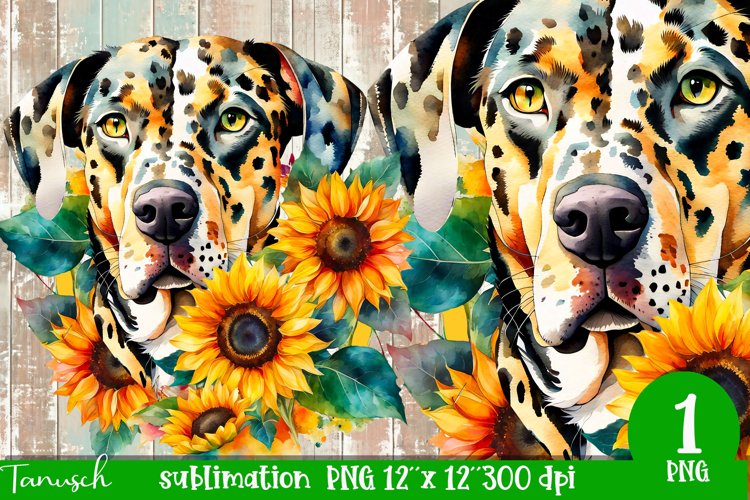 Watercolor Sunflower Clipart Image 12