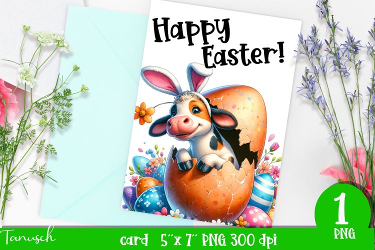 happy EASTER Sublimation / hatching Egg / card printable