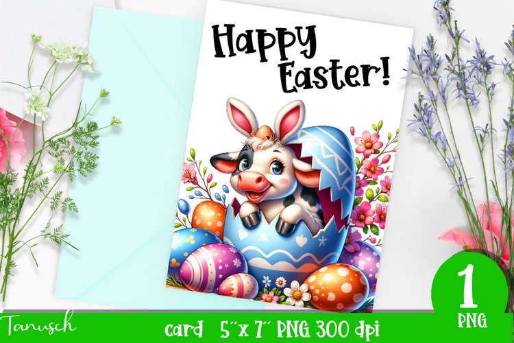 happy EASTER Sublimation / hatching Egg / card printable