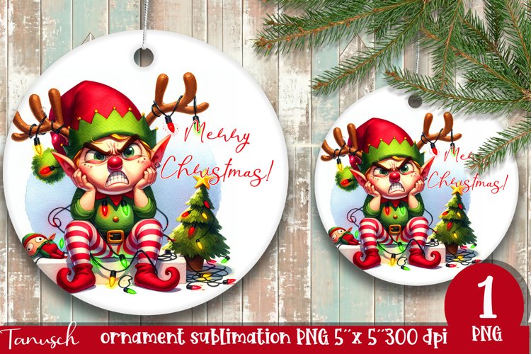 Christmas Ornament Clipart Image 3