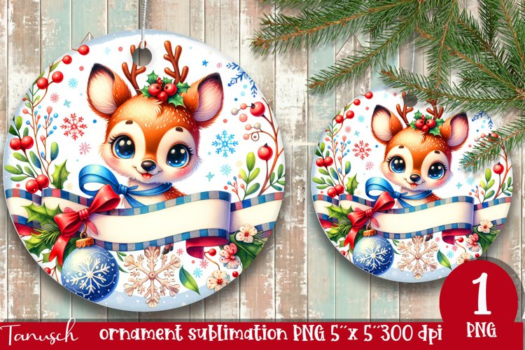 Christmas whimsical Snowman ornament Sublimation PNG