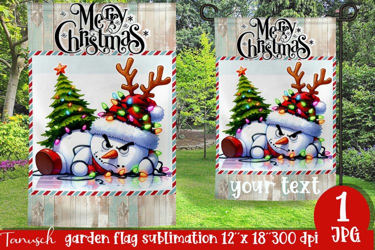 Christmas Snowman Clipart Image 23