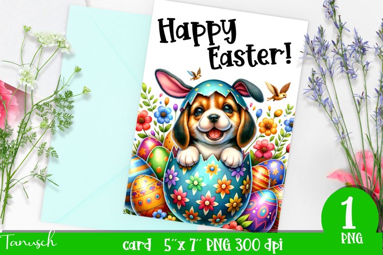 happy EASTER Sublimation / hatching Egg / card printable