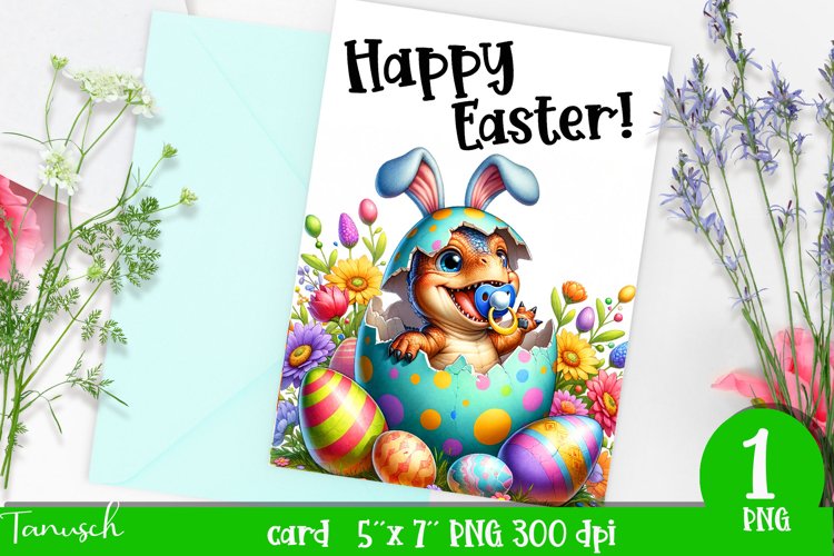 happy EASTER Sublimation / hatching Egg / card printable