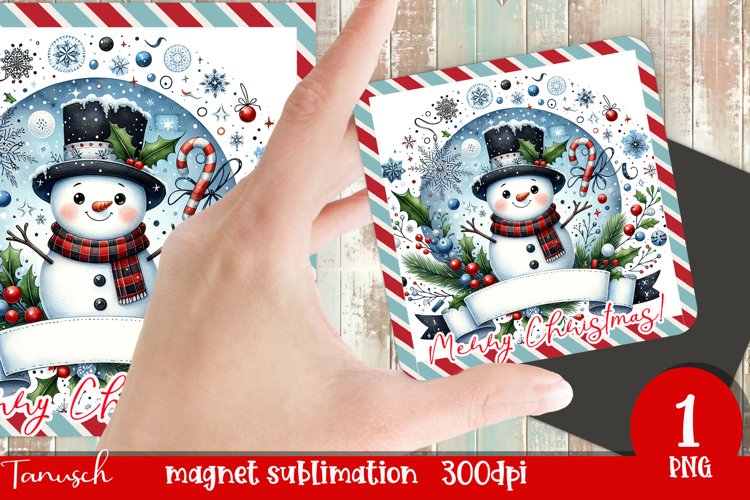 Snowman Sublimation Image 5