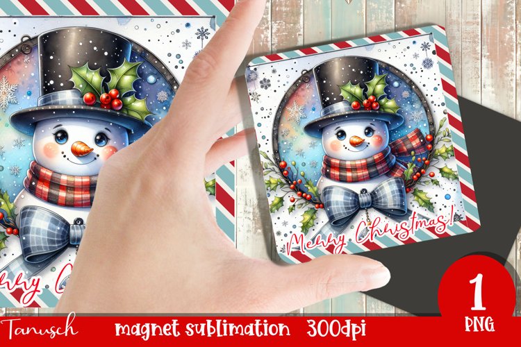 Snowman Sublimation Image 3