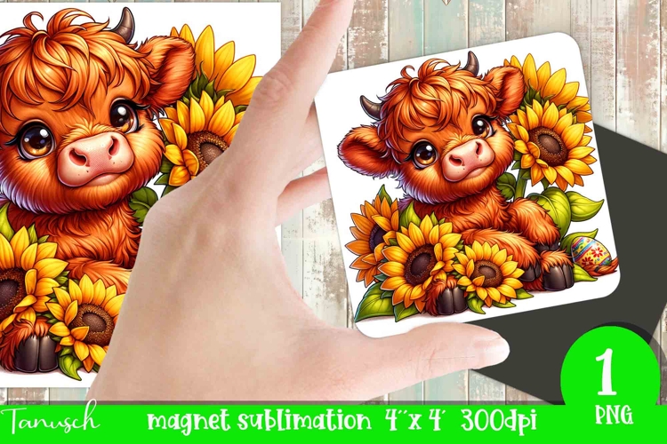 cute EASTER magnet Sublimation PNG
