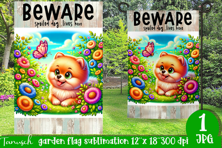 Pomeranian Clipart Image 3