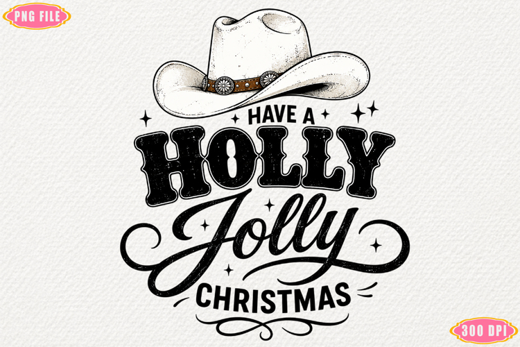 Have a Holly Dolly Christmas PNG