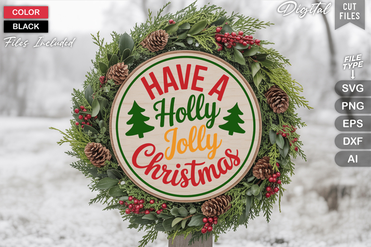 Holly Svg Image 17