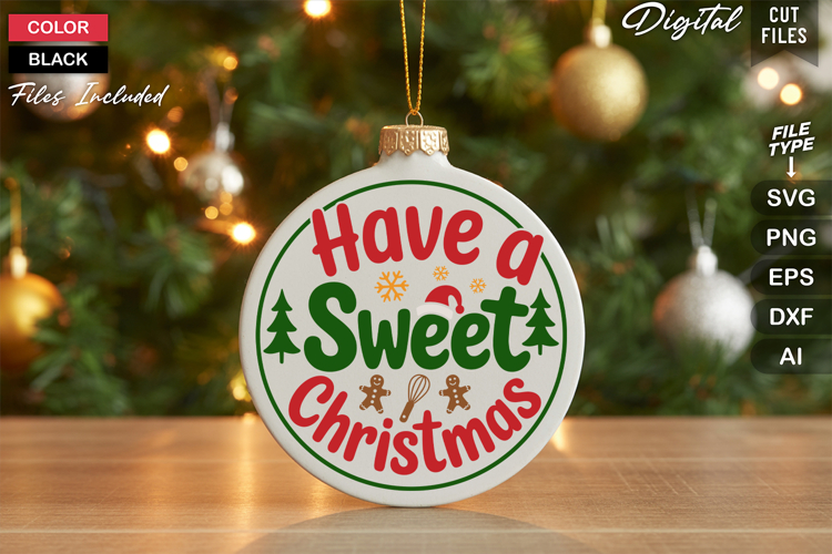 Funny Christmas Ornament Svg Image 22