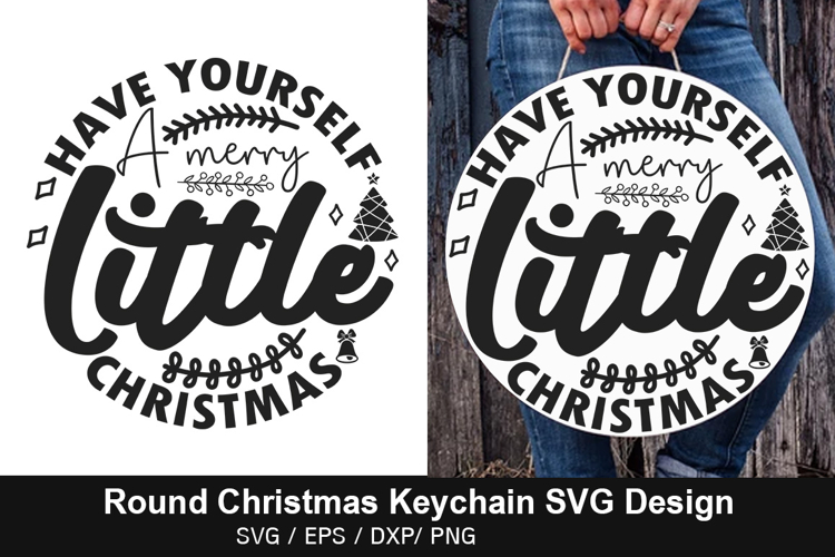 Round Keychain Svg Image 21