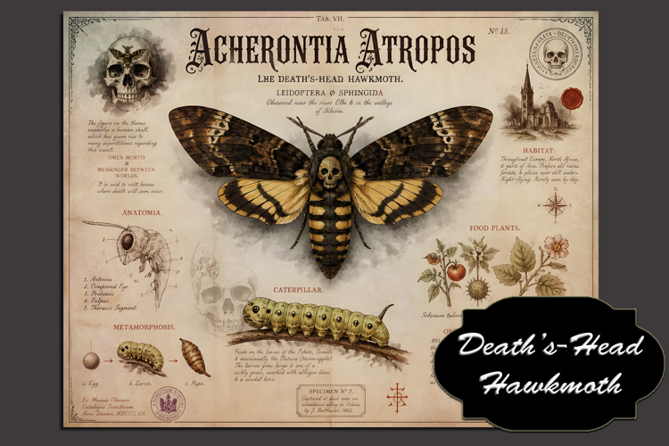 Hawkmoth - Gothic Halloween Background