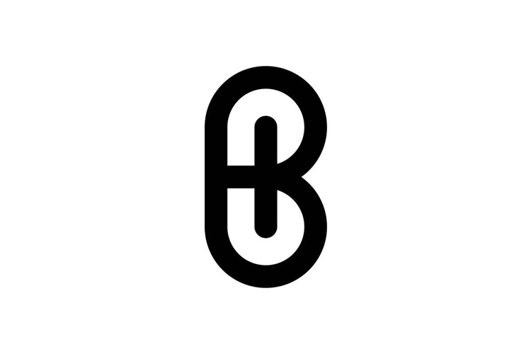 HB BH logo design