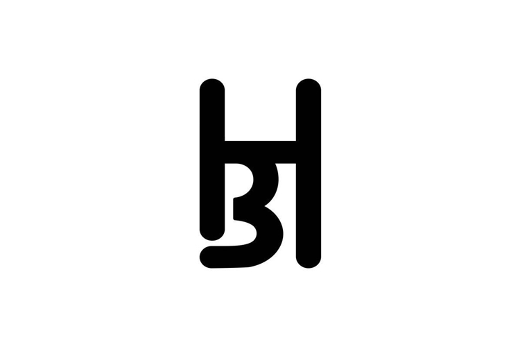 HB BH logo design