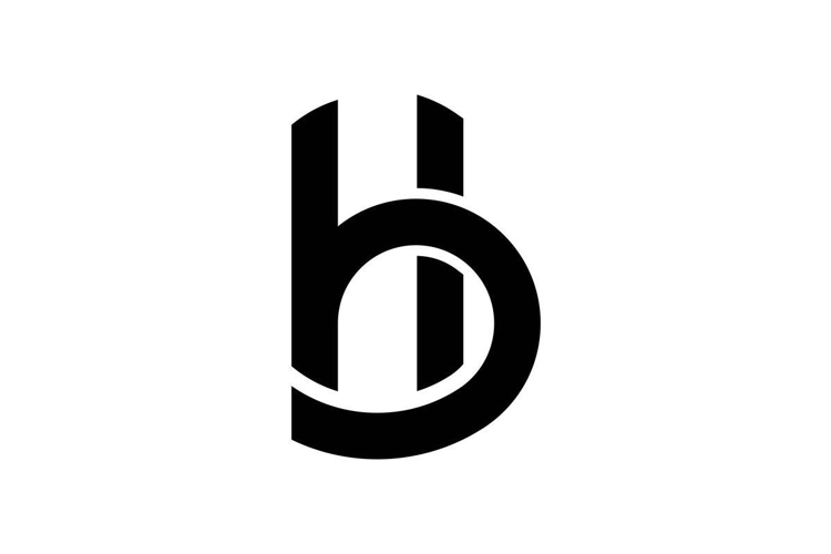 HB BH logo design